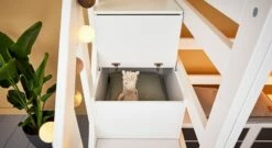 LIFETIME Hochbett "Original" Mit Treppenmodul -Bettbezüge Verkäufe 2024 lifetime hochbett original treppenmodul stauraum boxen