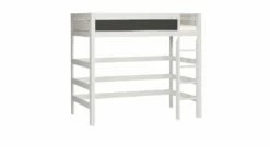 LIFETIME Hochbett "Tafel" -Bettbezüge Verkäufe 2024 lifetime hochbett tafel grau leiter gerade