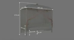 LIFETIME Kinder-Himmelbett "Butterflies" -Bettbezüge Verkäufe 2024 lifetime kinder himmelbett butterflies bemassungsgrafik