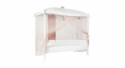 LIFETIME Kinder-Himmelbett "Butterflies" -Bettbezüge Verkäufe 2024 lifetime kinder himmelbett butterflies himmel rueckwand weiss lackiert