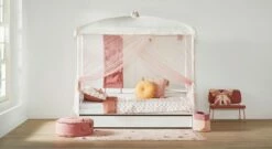 LIFETIME Kinder-Himmelbett "Butterflies" -Bettbezüge Verkäufe 2024 lifetime kinder himmelbett butterflies hochwertig