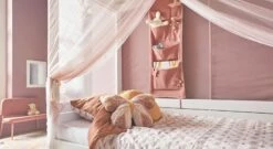 LIFETIME Kinder-Himmelbett "Butterflies" -Bettbezüge Verkäufe 2024 lifetime kinder himmelbett butterflies rueckwand optional