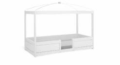 LIFETIME Kinderbett "4-in-1" -Bettbezüge Verkäufe 2024 lifetime kinderbett 4 1 bodentief himmelbett stabil