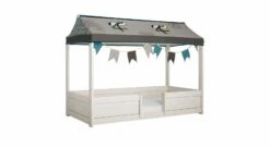 LIFETIME Kinderbett "4-in-1" Dino -Bettbezüge Verkäufe 2024 lifetime kinderbett 4 in 1 dino robust kiefernholz