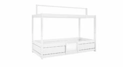 LIFETIME Kinderbett "4-in-1" Dino -Bettbezüge Verkäufe 2024 lifetime kinderbetten dachfirst 4 in 1 weiss lackiert kiefer