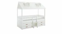 LIFETIME Kojenbett "Beachhouse" -Bettbezüge Verkäufe 2024 lifetime kojenbett beachhouse schubladen weiss lackiert