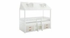 LIFETIME Kojenbett "Beachhouse" -Bettbezüge Verkäufe 2024 lifetime kojenbett beachhouse schubladen weiss lasiert