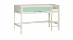 LIFETIME Midi-Hochbett "Color" 28 LIFETIME Midi-Hochbett "Color" -Bettbezüge Verkäufe 2024 lifetime midi hochbett color frontfuellung mintgruen lasiert