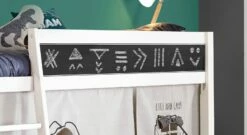 LIFETIME Midi-Hochbett "Kreidetafel" -Bettbezüge Verkäufe 2024 lifetime midi hochbett kreidetafel abwaschbar