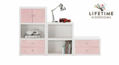 LIFETIME Regalwand "Original" Größe S -Bettbezüge Verkäufe 2024 lifetime original regalwand s weiss lackiert blenden rosa gr