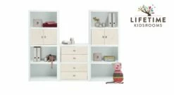 LIFETIME Regalwand "Original" Größe M -Bettbezüge Verkäufe 2024 lifetime regal original m weiss lackiert blenden lasiert