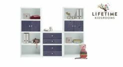 LIFETIME Regalwand "Original" Größe M -Bettbezüge Verkäufe 2024 lifetime regal original m weiss lackiert blenden lila