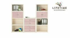 LIFETIME Regalwand "Original" Größe M -Bettbezüge Verkäufe 2024 lifetime regal original m weiss lasiert blenden rosa
