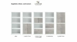 LIFETIME Regalsystem "Original" 36 LIFETIME Regalsystem "Original" -Bettbezüge Verkäufe 2024 lifetime regalsystem original h 159 weiss lackiert gr
