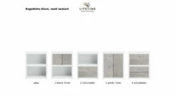 LIFETIME Regalsystem "Original" 30 LIFETIME Regalsystem "Original" -Bettbezüge Verkäufe 2024 lifetime regalsystem original h 82 weiss lackiert gr
