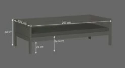 LIFETIME Sofabett "Original" -Bettbezüge Verkäufe 2024 lifetime sofabett original bemassung grafik