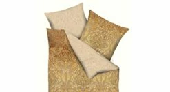 Mako-Satin-Bettwäsche "Caramel Fleuron" -Bettbezüge Verkäufe 2024 mako satin bettwaesche caramel fleuron oeko tex 20zertifiziert