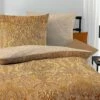 Mako-Satin-Bettwäsche "Caramel Fleuron" -Bettbezüge Verkäufe 2024 mako satin bettwaesche caramel fleuron wendeoptik