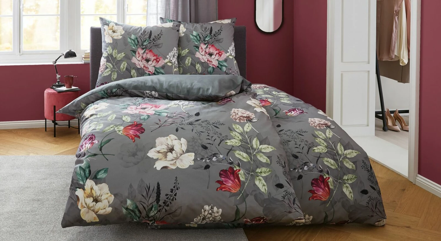 Kleine Wolke Mako-Satin-Bettwäsche "Vincenza" 3 Kleine Wolke Mako-Satin-Bettwäsche "Vincenza"