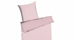Mako-Satin-Bettwäsche "Pink Cloud" -Bettbezüge Verkäufe 2024 mako satin bettwaesche pink cloud wendeoptik