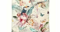 Mako-Satin-Bettwäsche "Wild Jungle" -Bettbezüge Verkäufe 2024 mako satin bettwaesche wild jungle champagner