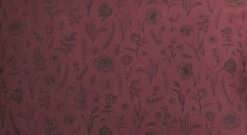 Kleine Wolke Mako-Satin-Bettwäsche "Lisse" Rot -Bettbezüge Verkäufe 2024 mako satin bettwaesche.kleine wolke lisse rot zarte florale muster