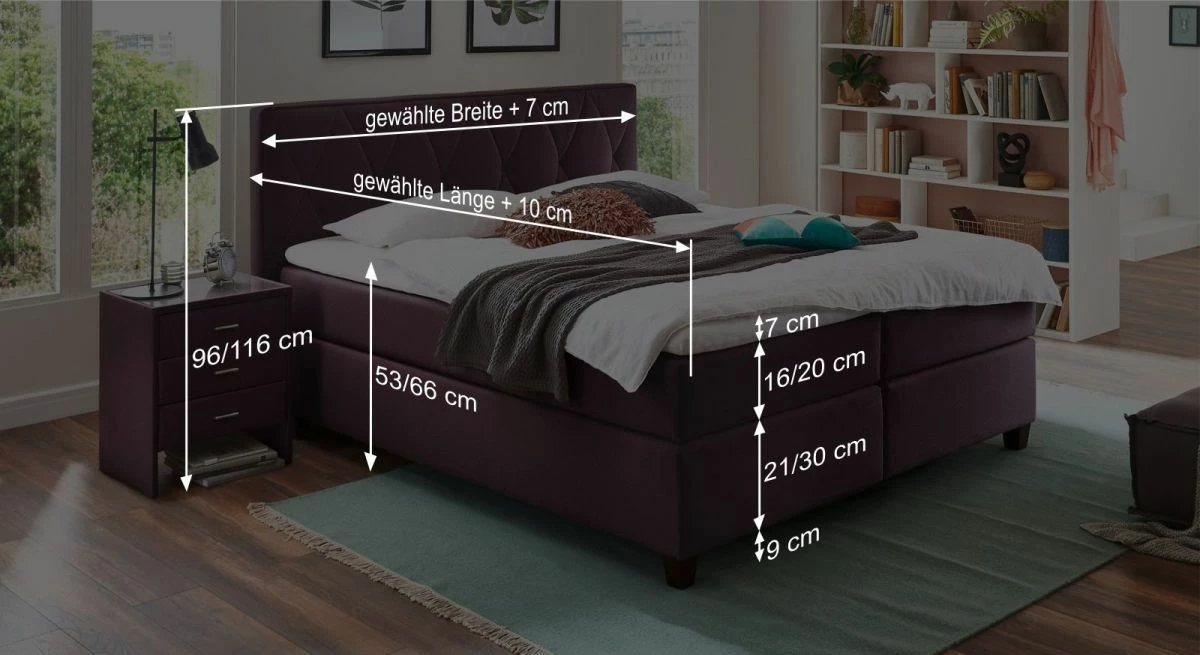 Boxspringbett "Midway" 7 Boxspringbett "Midway" – Bild 5