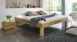 Liege "Madrid" Komfort -Bettbezüge Verkäufe 2024 massivholz liege madrid komfort kernbuche 30cm fuesse