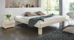 Liege "Madrid" Komfort -Bettbezüge Verkäufe 2024 massivholz liege madrid komfort weiss 25cm fuesse