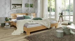 Bett "Mera" -Bettbezüge Verkäufe 2024 massivholzbett mera bucha natur passende produkte gr