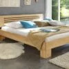 Bett "Wood Romance" -Bettbezüge Verkäufe 2024 massivholzbett wood romance 20cm farbe buche