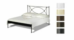 Bett "Ordino" -Bettbezüge Verkäufe 2024 metallbett ordino ohne fussteil gr