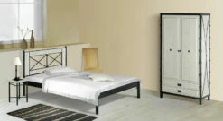 Bett "Pintana" 25 Bett "Pintana" -Bettbezüge Verkäufe 2024 metallbett pintana passende produkte gr