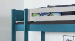 Midi-Hochbett "Kids Town" Color Mit Kletterwand -Bettbezüge Verkäufe 2024 midi hochbett kids town color kletterwand leiter sicher