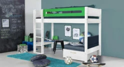 Midi-Hochbett "Kids Town" -Bettbezüge Verkäufe 2024 midi hochbett kids town passende produkte