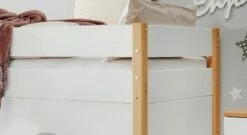 Mini-Hochbett "Kids Nordic" Girls -Bettbezüge Verkäufe 2024 mini hochbett kids nordic girls inklusive absturzsicherung