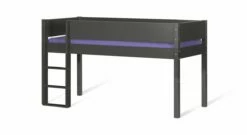 Mini-Hochbett "Kids Town" Color -Bettbezüge Verkäufe 2024 mini hochbett kids town color anthrazit uni