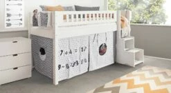 Mini-Hochbett "Kids Town" Design