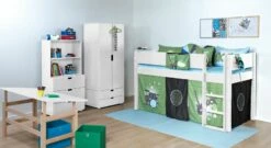 Mini-Hochbett "Kids Town" -Bettbezüge Verkäufe 2024 mini hochbett kids town passend produkte