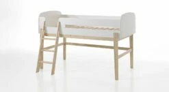 Mini-Hochbett "Maila" -Bettbezüge Verkäufe 2024 mini hochbett maila weiss dekor