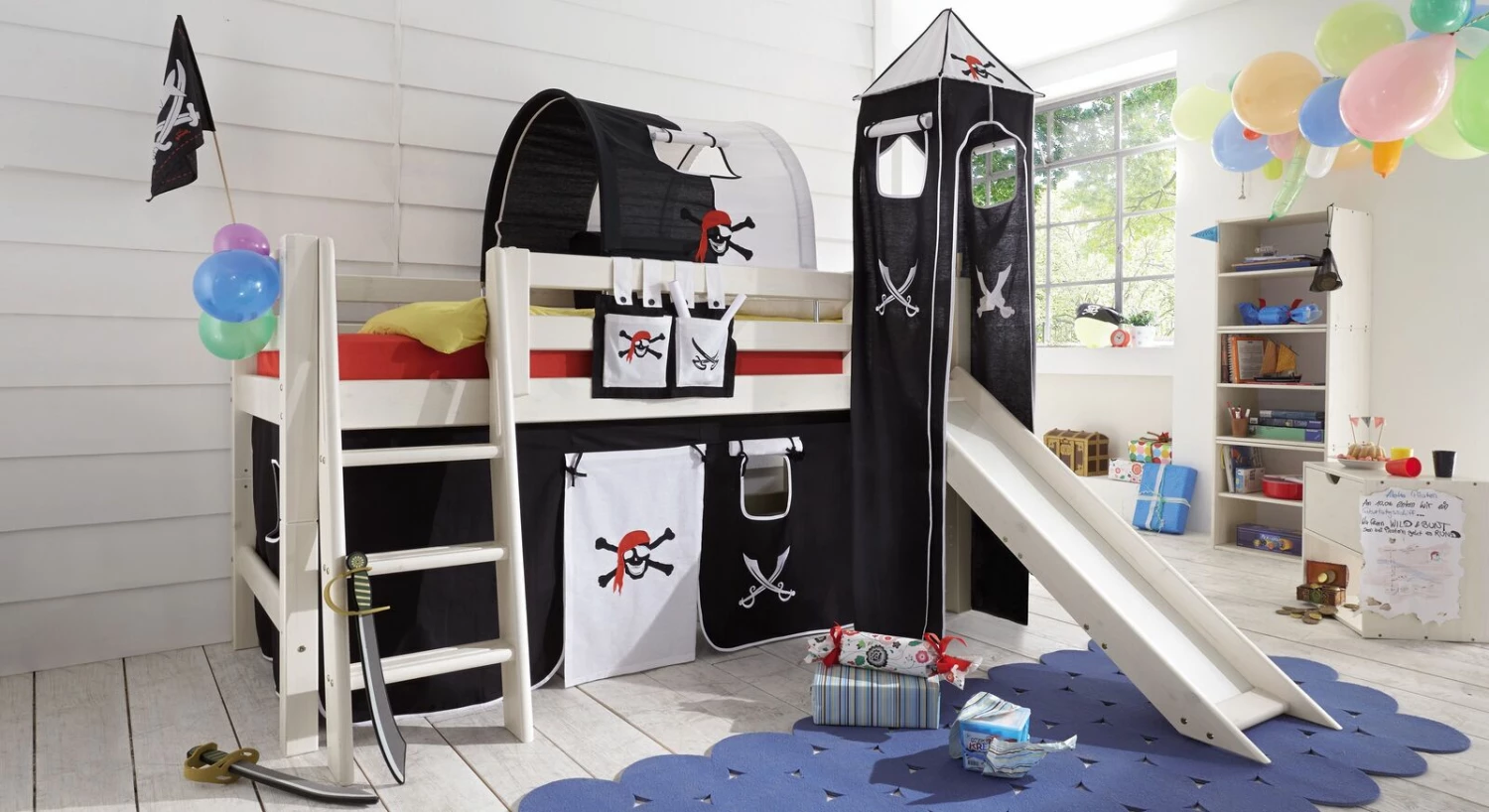 Mini-Hochbett "Seeräuber" 3 Mini-Hochbett "Seeräuber"