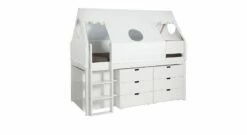 Mini-Hochbett "Kids Town" Tipi 12 Mini-Hochbett "Kids Town" Tipi -Bettbezüge Verkäufe 2024 mini hochbett tipi uni look