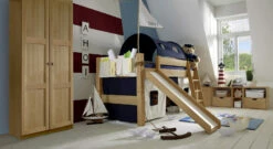 Mini-Rutschen-Hochbett "Kids Fantasy" -Bettbezüge Verkäufe 2024 mini rutschen hochbett kids fantasy buche passende produkte gr