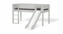 Mini-Rutschen-Hochbett "Kids Town" Color -Bettbezüge Verkäufe 2024 mini rutschen hochbett kids town hellgrau gr