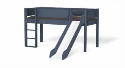 Mini-Rutschen-Hochbett "Kids Town" Color -Bettbezüge Verkäufe 2024 mini rutschen hochbett kids town jeansblau gr