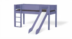 Mini-Rutschen-Hochbett "Kids Town" Color -Bettbezüge Verkäufe 2024 mini rutschen hochbett kids town lila gr