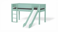 Mini-Rutschen-Hochbett "Kids Town" Color -Bettbezüge Verkäufe 2024 mini rutschen hochbett kids town mint gr