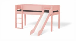 Mini-Rutschen-Hochbett "Kids Town" Color -Bettbezüge Verkäufe 2024 mini rutschen hochbett kids town rosa gr