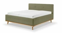 MUSTERRING Polsterbett "Delphi" Variante A -Bettbezüge Verkäufe 2024 musterring bett delphi variante a stoff bezug stone gruen
