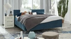 MUSTERRING Polsterbett "Epos" Mit Gradlinigem Kopfteil